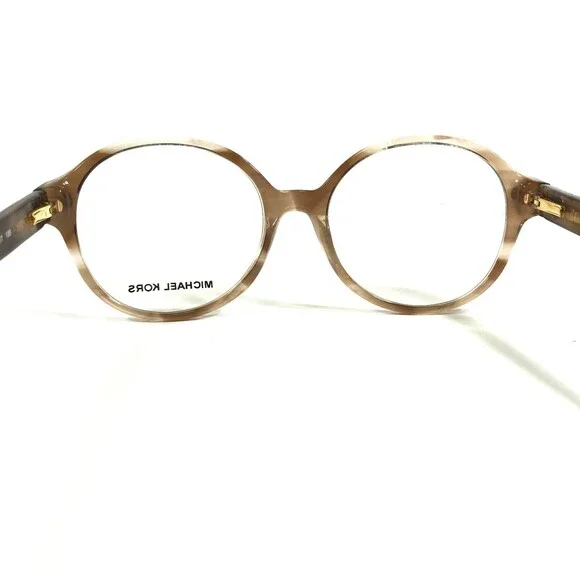Michael Kors Eyeglasses Frames MK4041 3235 Kat Brown Round Full Rim 51-17-135 - Picture 8 of 11